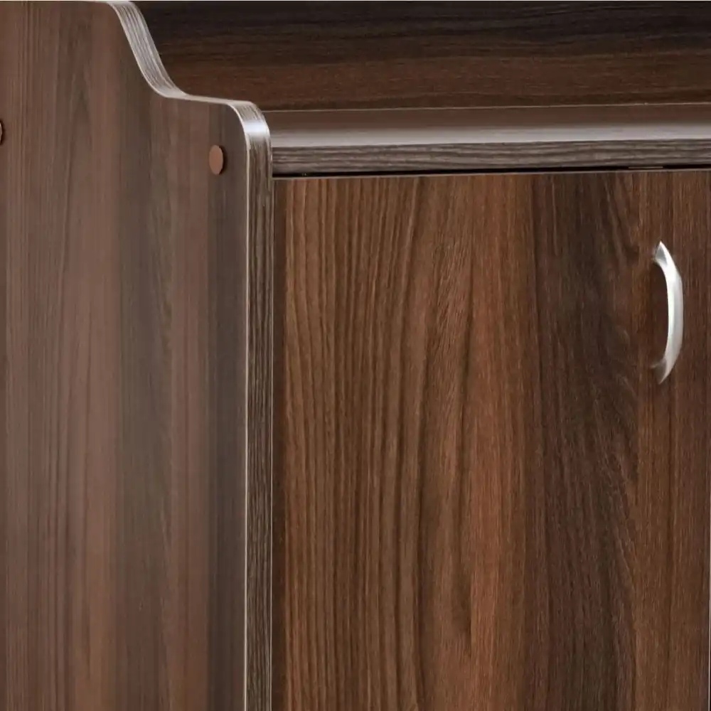 Nilkamal Alpine Shoe Cabinet (Classic Walnut) - Image 5