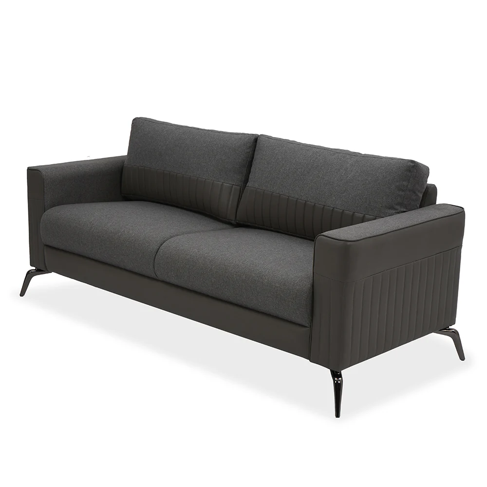 Nilkamal Berlin 3 Seater Sofa (Grey) - Image 4