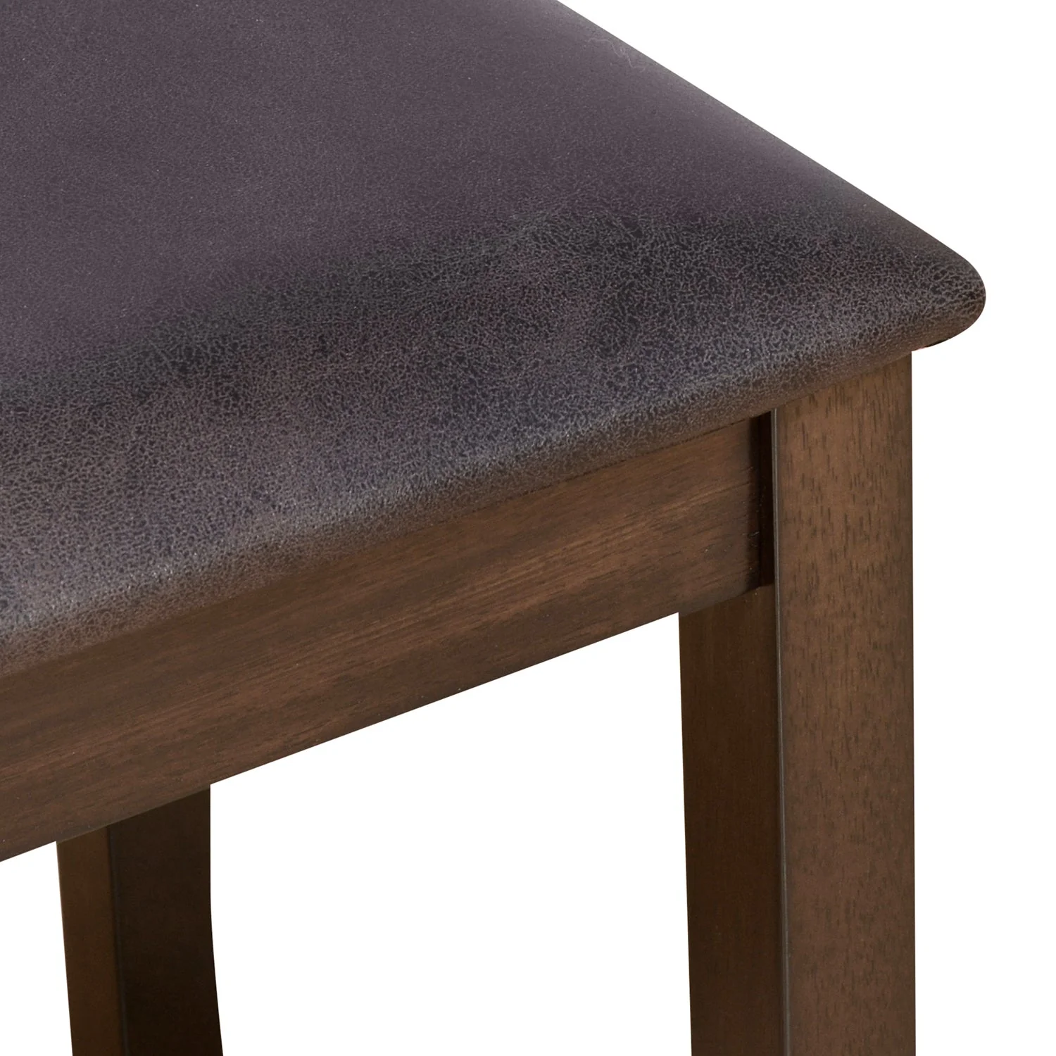 Nilkamal Camilla Multi Use Long Sitting Bench for Living Room | Dining Room (Dark Walnut) - Image 6