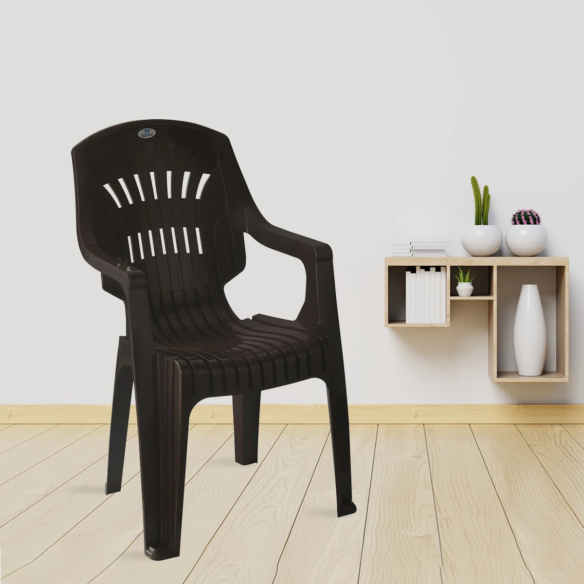 Nilkamal CHR2231 Plastic Arm Chair - Image 11