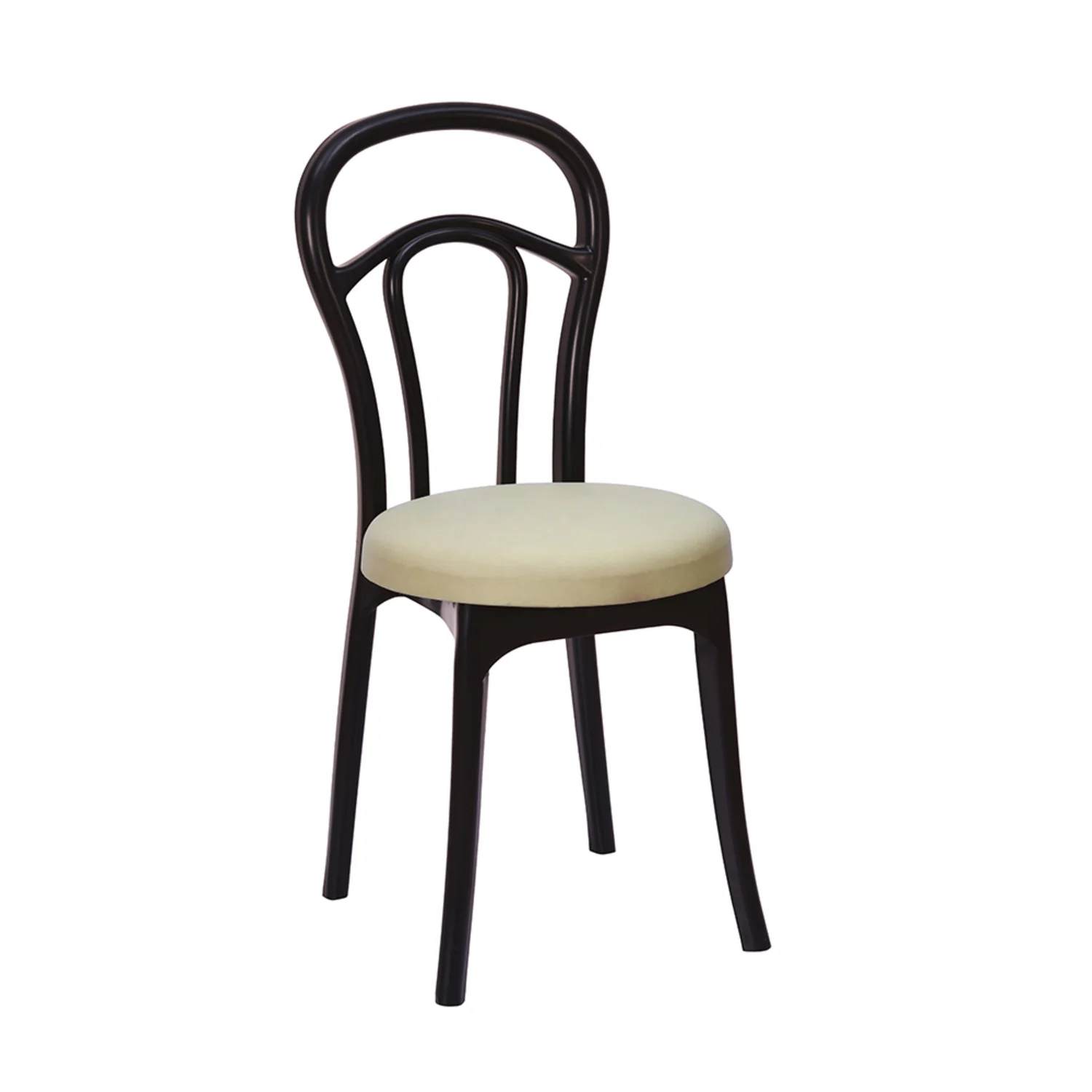 Nilkamal CHR4040 Armless Chair with Leatherette Cushion - Image 5