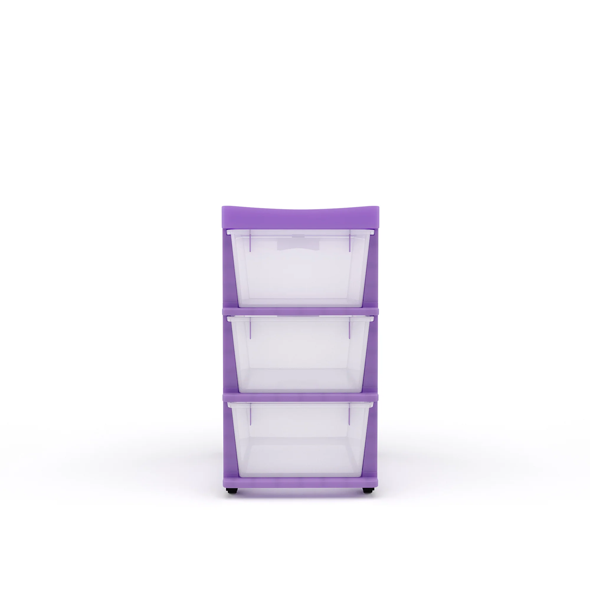 Nilkamal CHTR23 Three Layers Chest of Drawer (Voilet) - Image 6