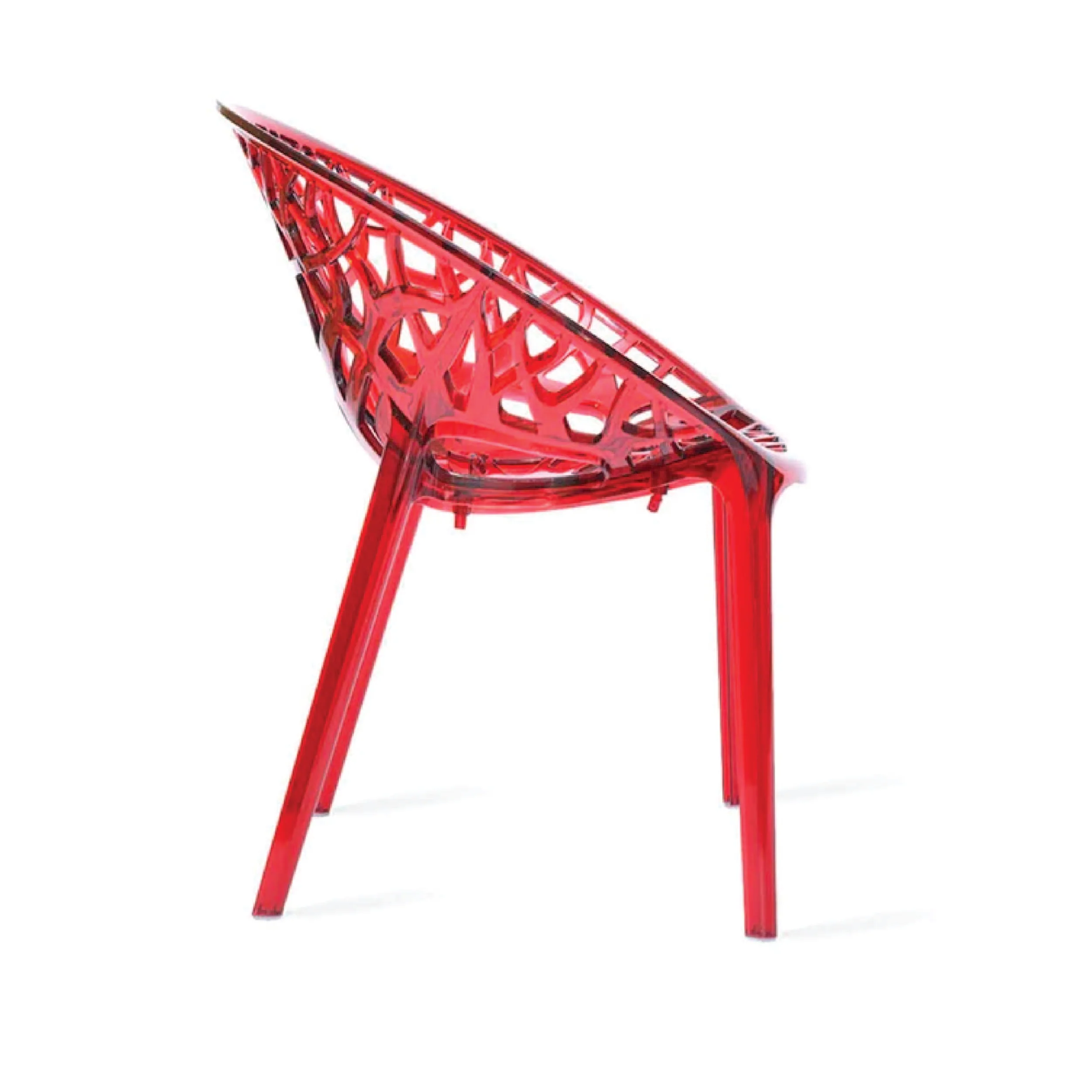 Nilkamal Crystal Polypropylene Premium Chair (Red Wine) - Image 7