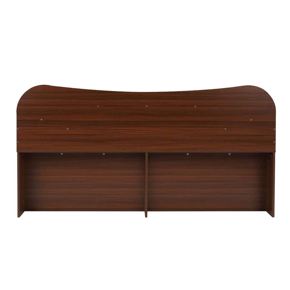 Nilkamal Daffodil Queen Bed with Box Storage (Walnut) - Image 15