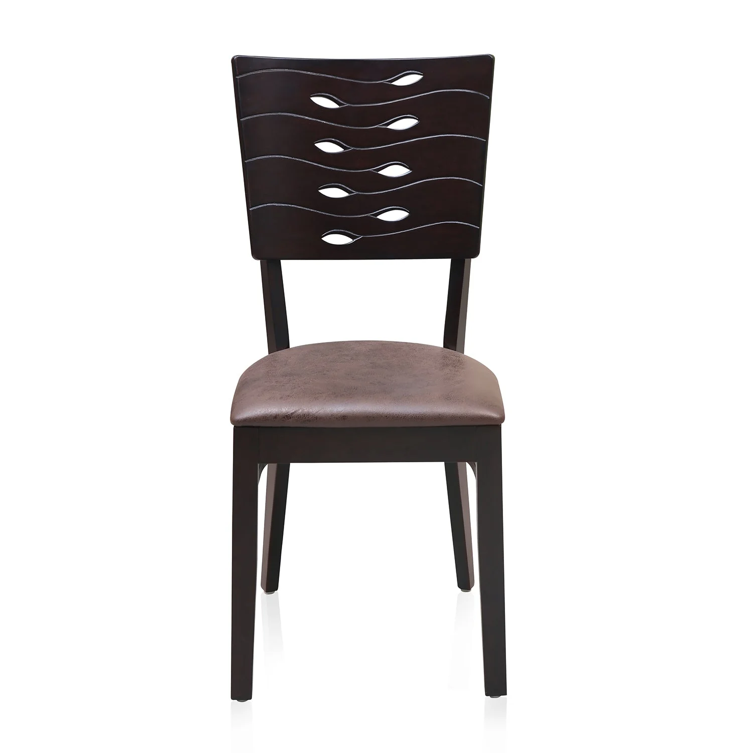 Nilkamal Fern 6 Seater Dining Set (Erin Brown) - Image 8