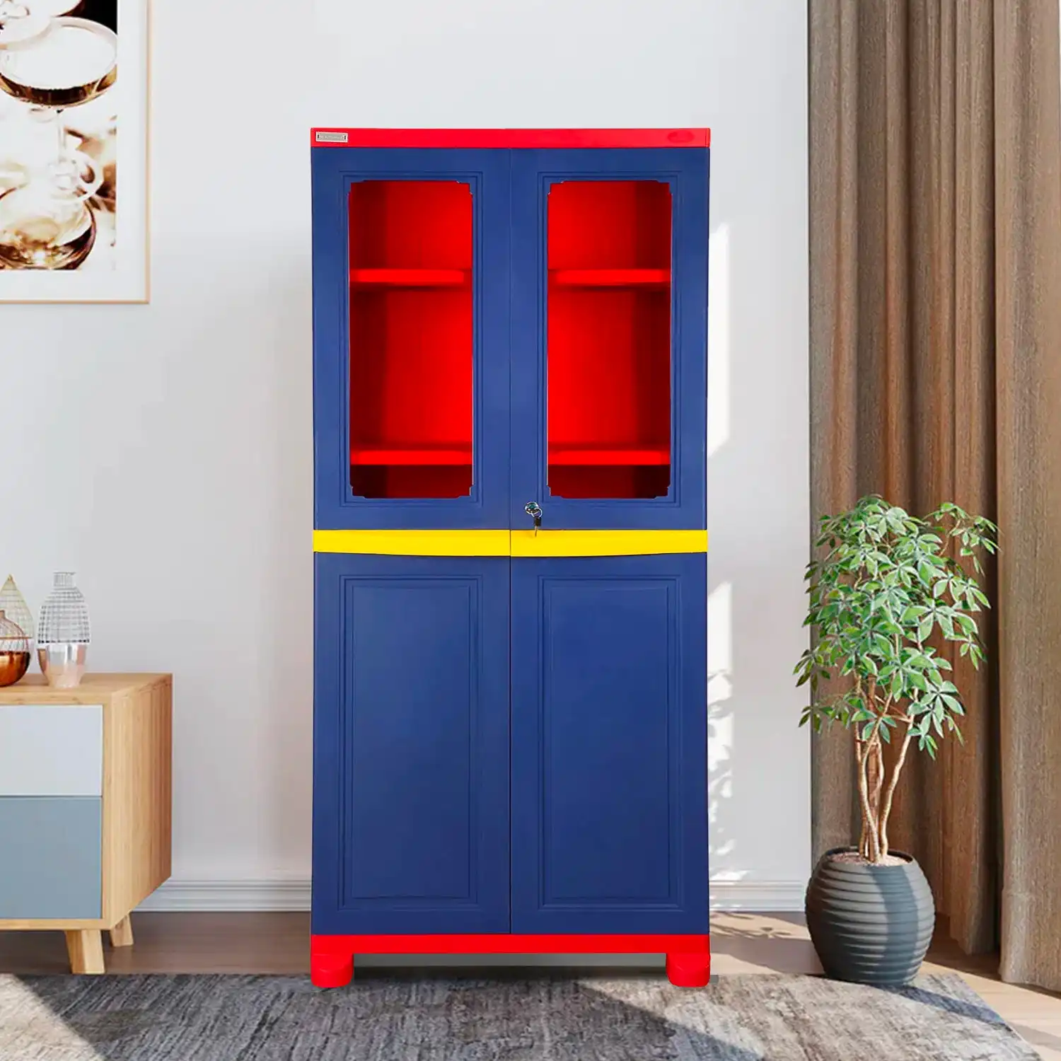 Nilkamal Freedom Big 2 (FB 2) Plastic Storage Cabinet - Image 10