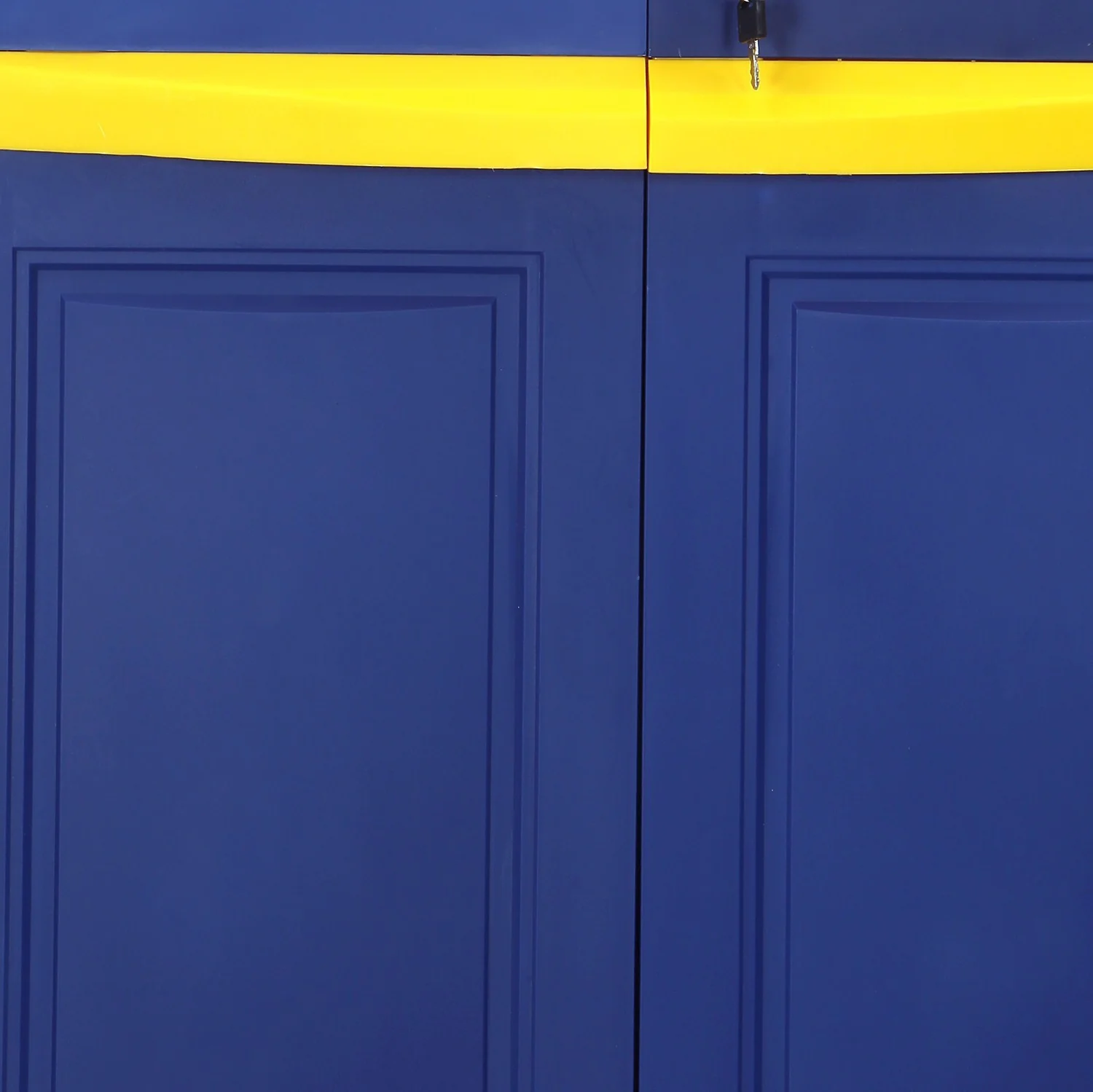 Nilkamal Freedom Big Mirror Cabinet (Pepsi Blue / Bright Red / Yellow) - Image 9