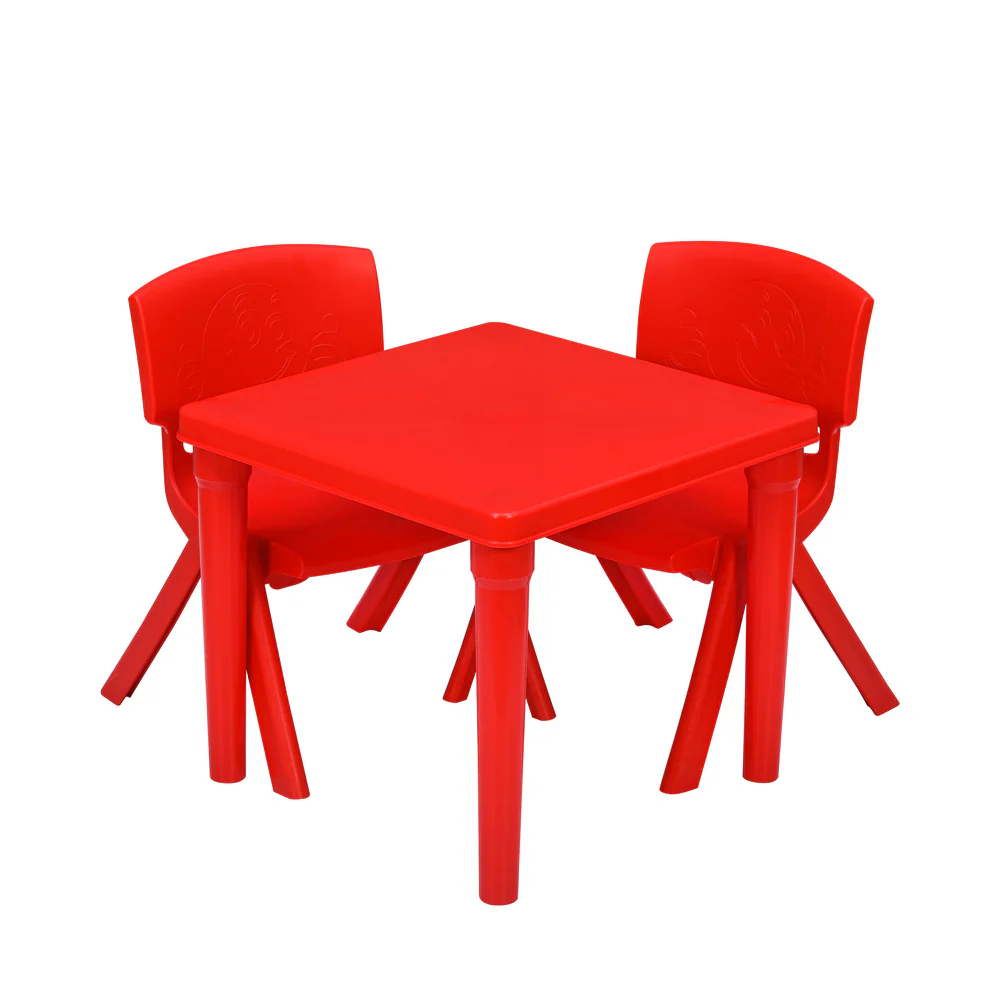 Nilkamal Genius Ludo Table + 2 Chairs Kid's Study Set - Image 2