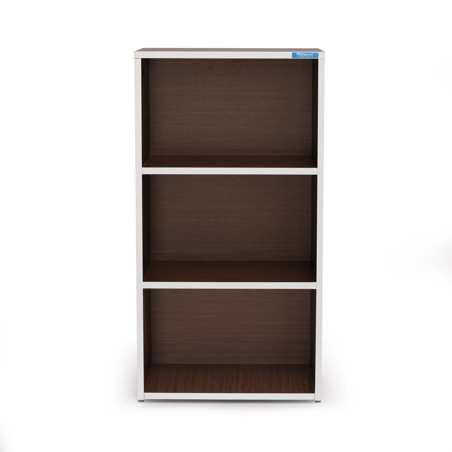 Nilkamal Halo 3 Tier Storage Cabinet (Legno Oak) - Image 2