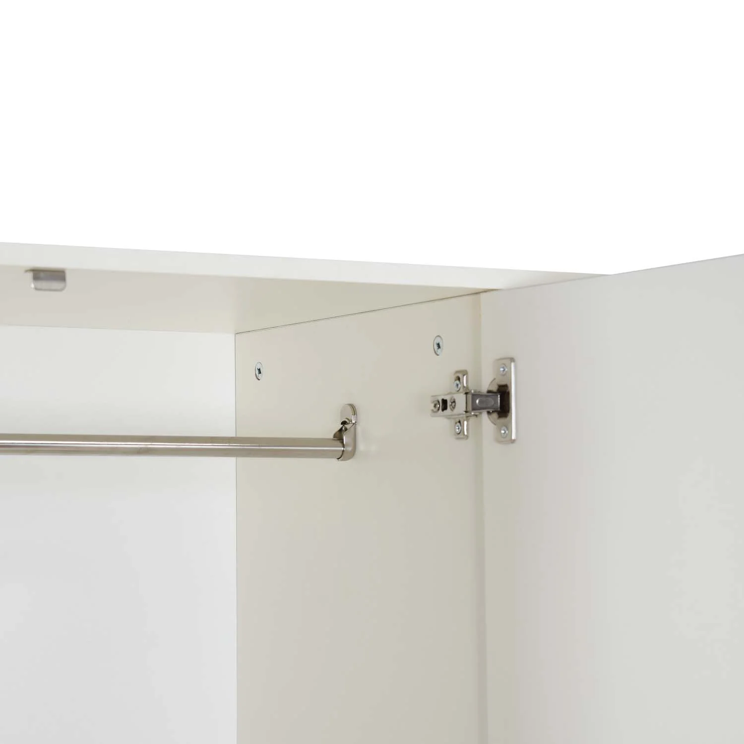 Nilkamal Joyce 3 Door Wardrobe (Frosty White) - Image 7