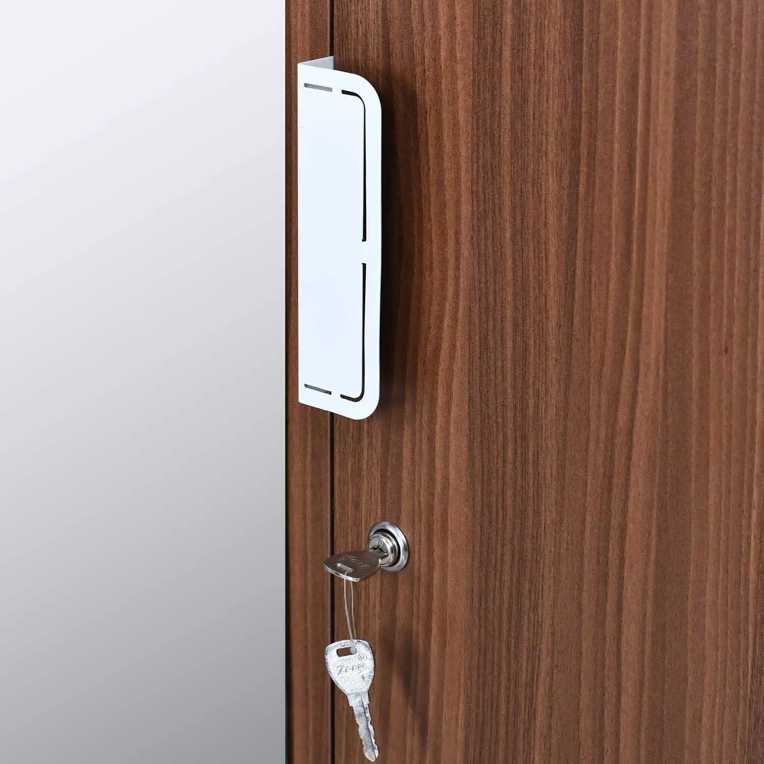 Nilkamal Joyce 3 Door Wardrobe With Mirror (Classic Walnut) - Image 7