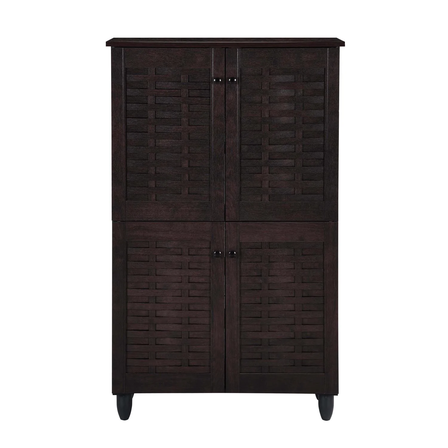 Nilkamal Kaira 4 Door Shoe Rack (Wenge) - Image 2