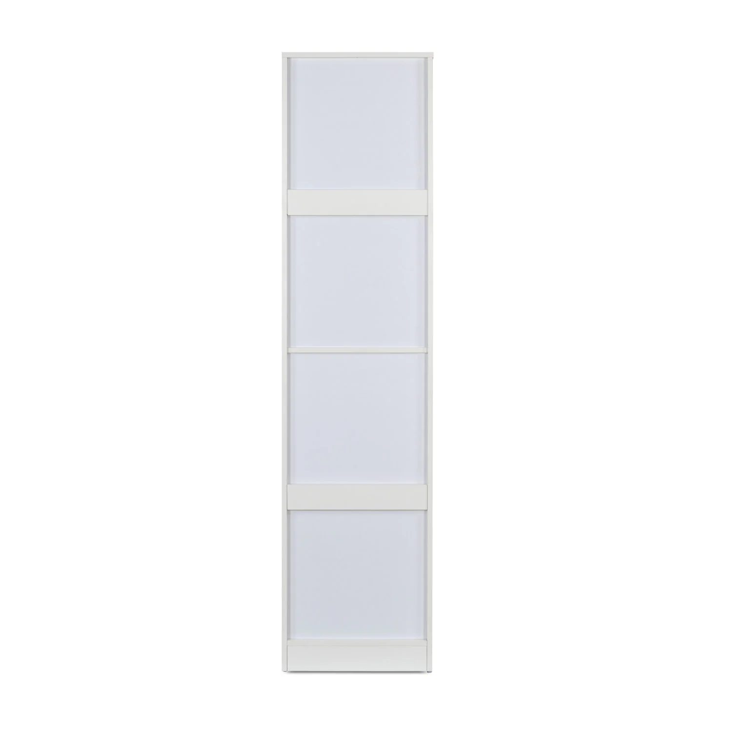 Nilkamal Marbito 1 Door Wardrobe (White) - Image 9