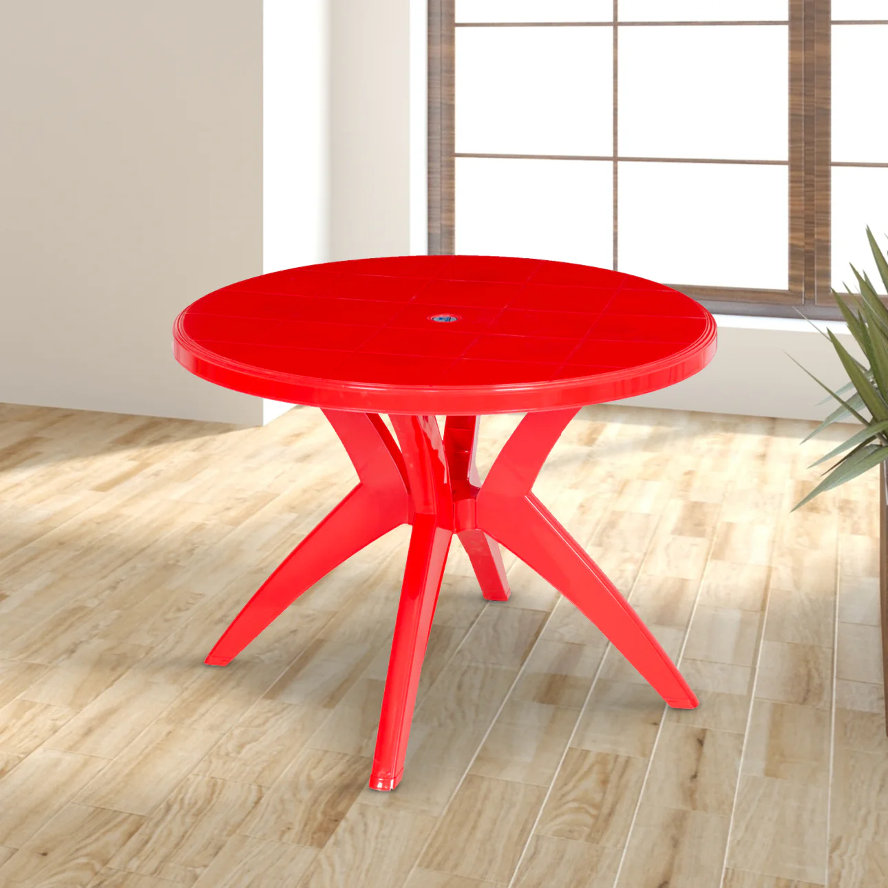 Nilkamal Meridian Kross Leg Dining Table - Image 18