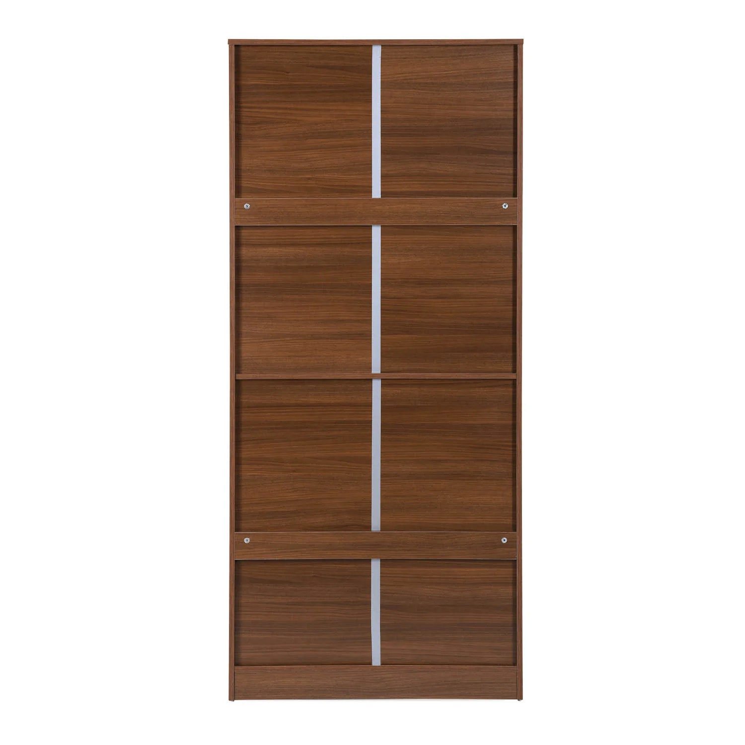 Nilkamal Milford 2 Door Wardrobe with Mirror (Classic Walnut) - Image 10