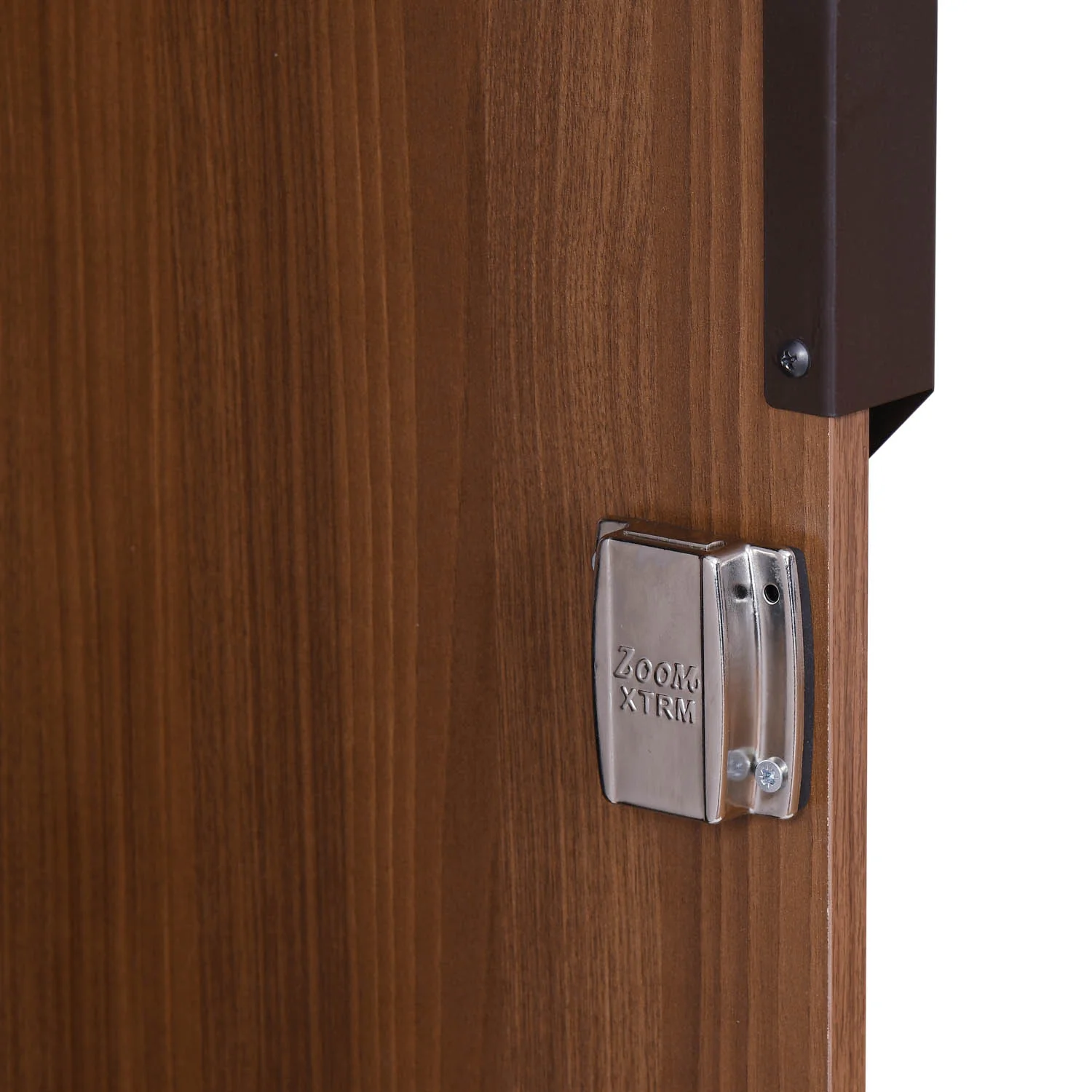 Nilkamal Milford 2 Door Wardrobe with Mirror (Classic Walnut) - Image 8