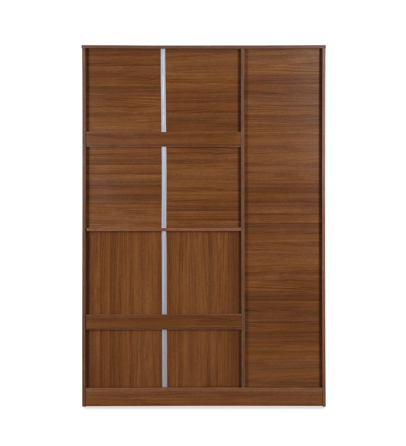 Nilkamal Milford 3 Door Wardrobe (Classic Walnut) - Image 8