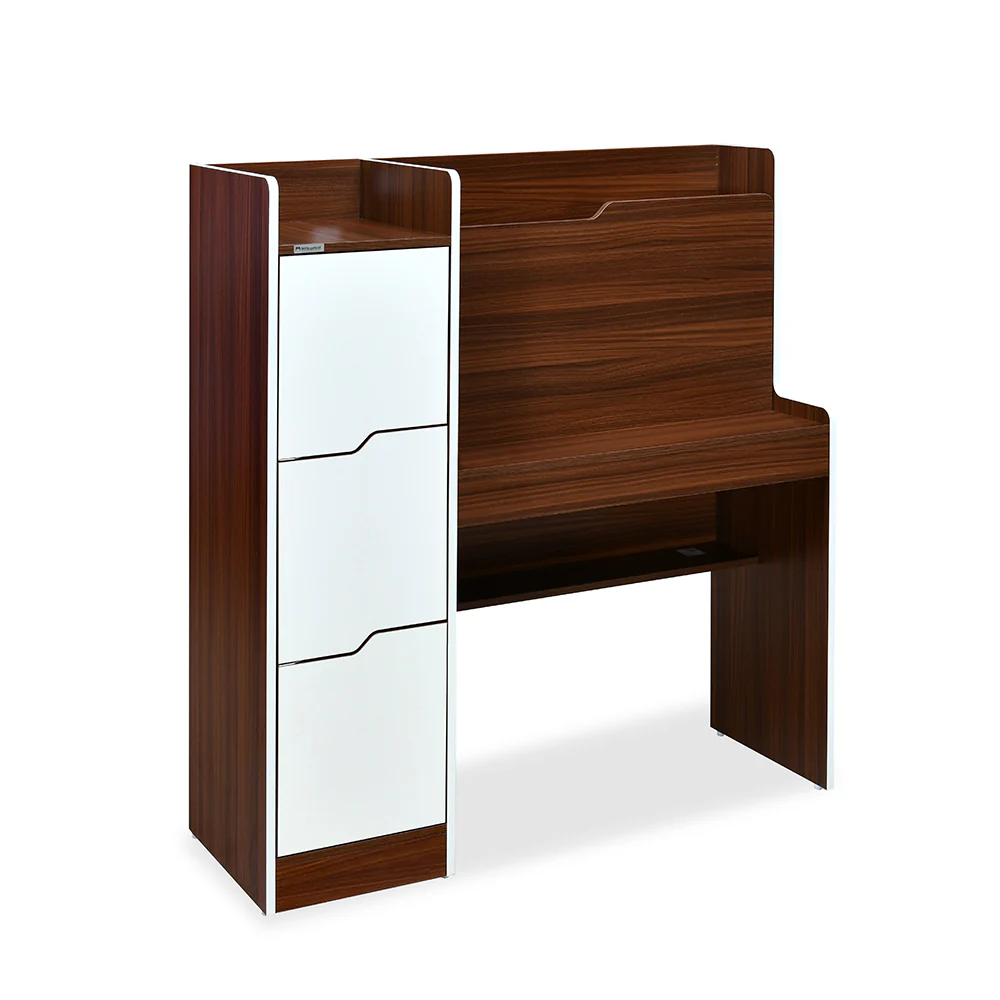 Nilkamal Neptune Neo Study Table (Walnut/White) - Image 5