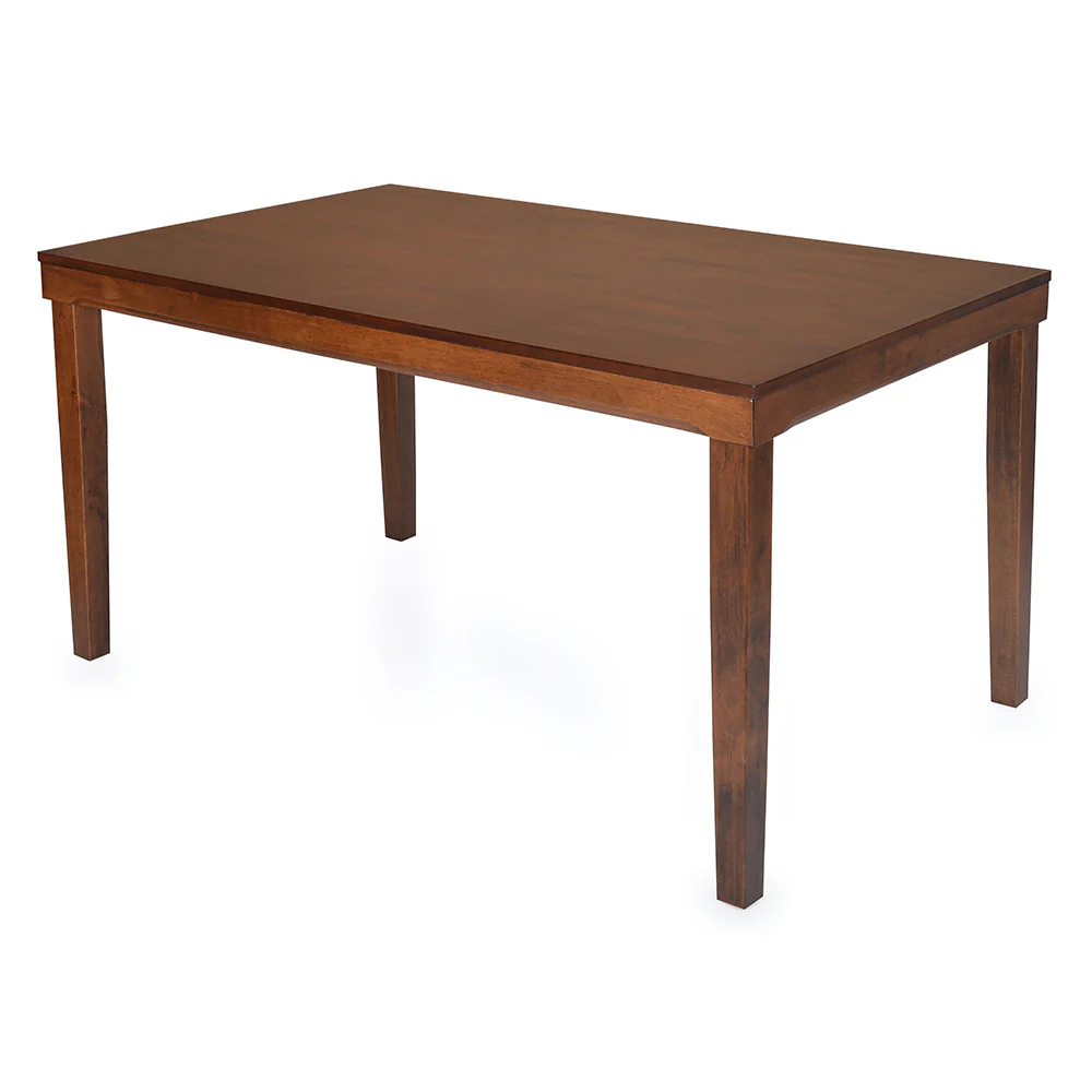 Nilkamal Olenna 6 Seater Dining Table (Walnut) - Image 4