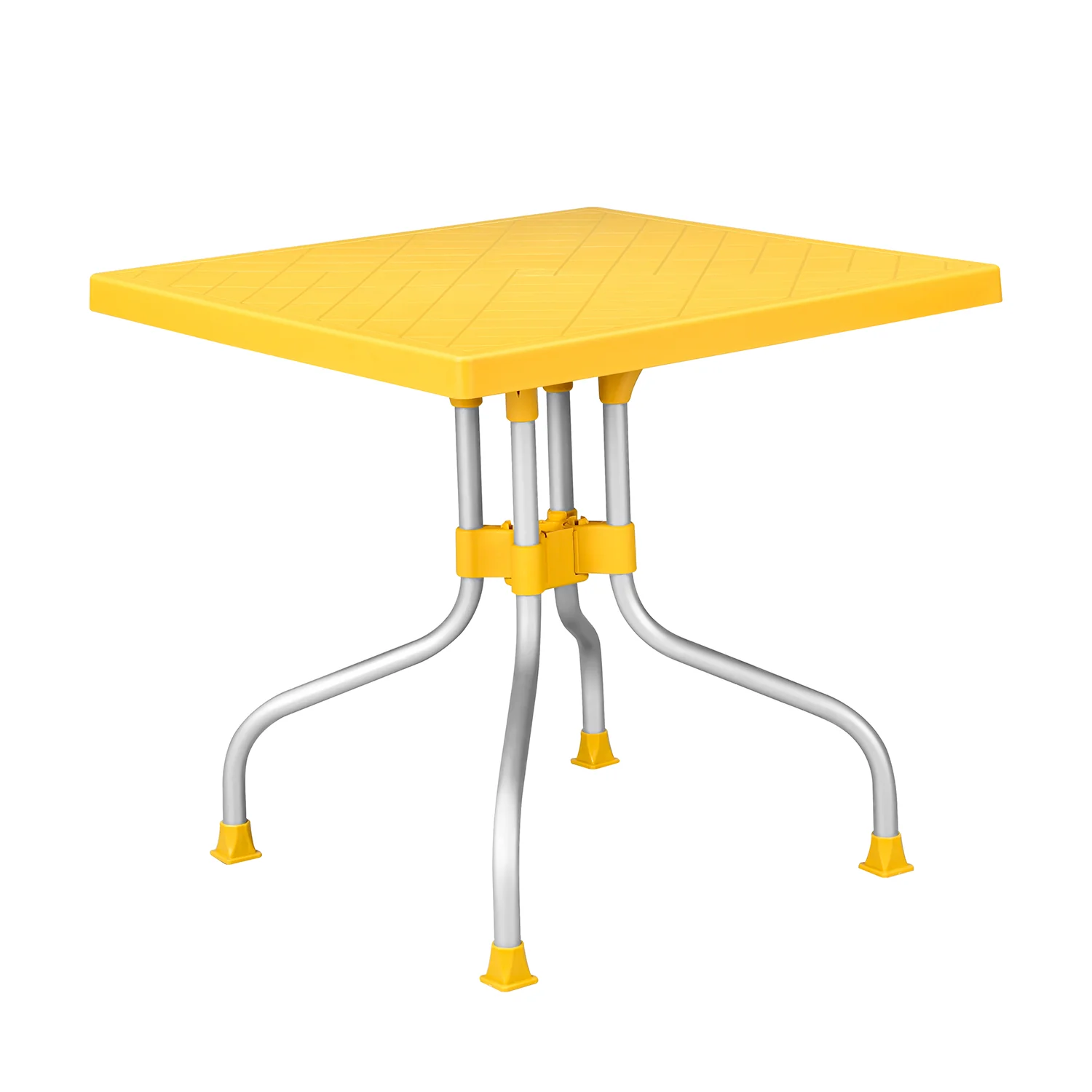 Nilkamal Orchid 1 + 4 Chair Plastic Dining Set - Image 4