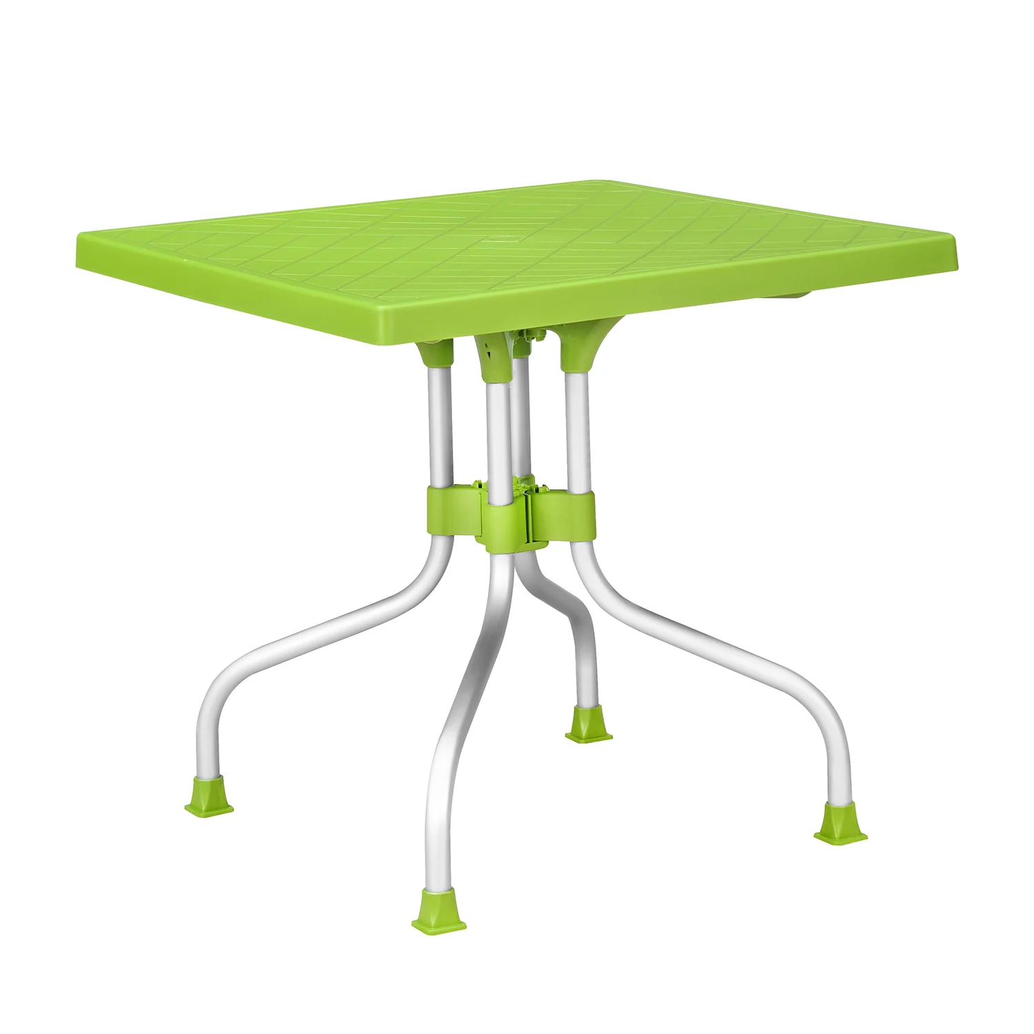 Nilkamal Orchid 4 Seater Plastic Dining Table - Image 4