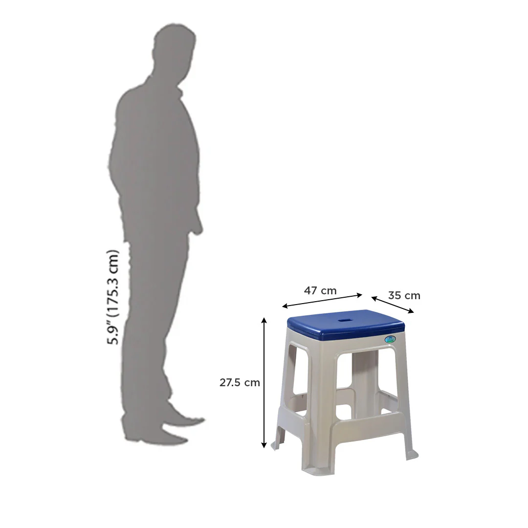 Nilkamal Plastic Stool - Image 36