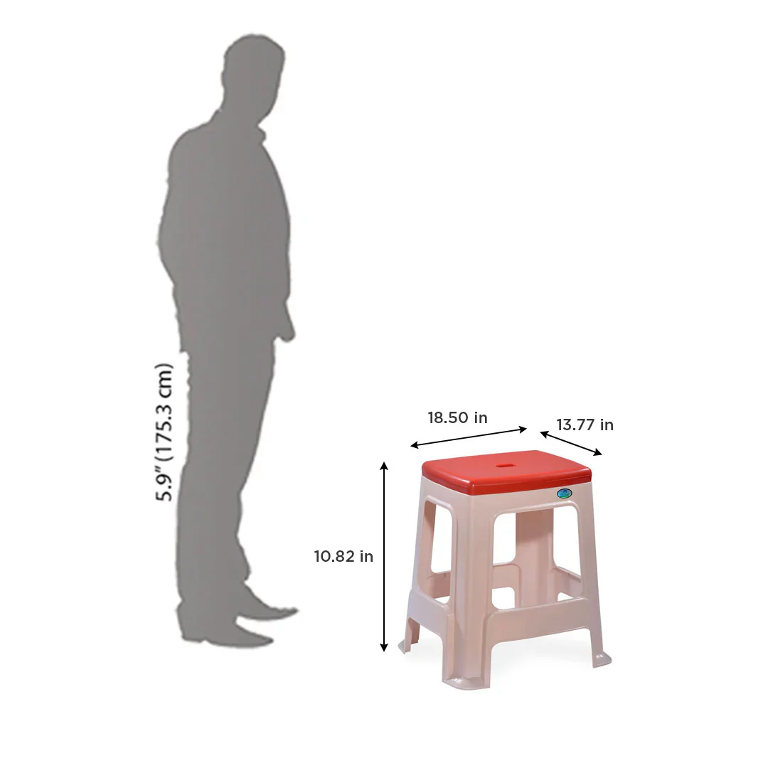 Nilkamal Plastic Stool - Image 5
