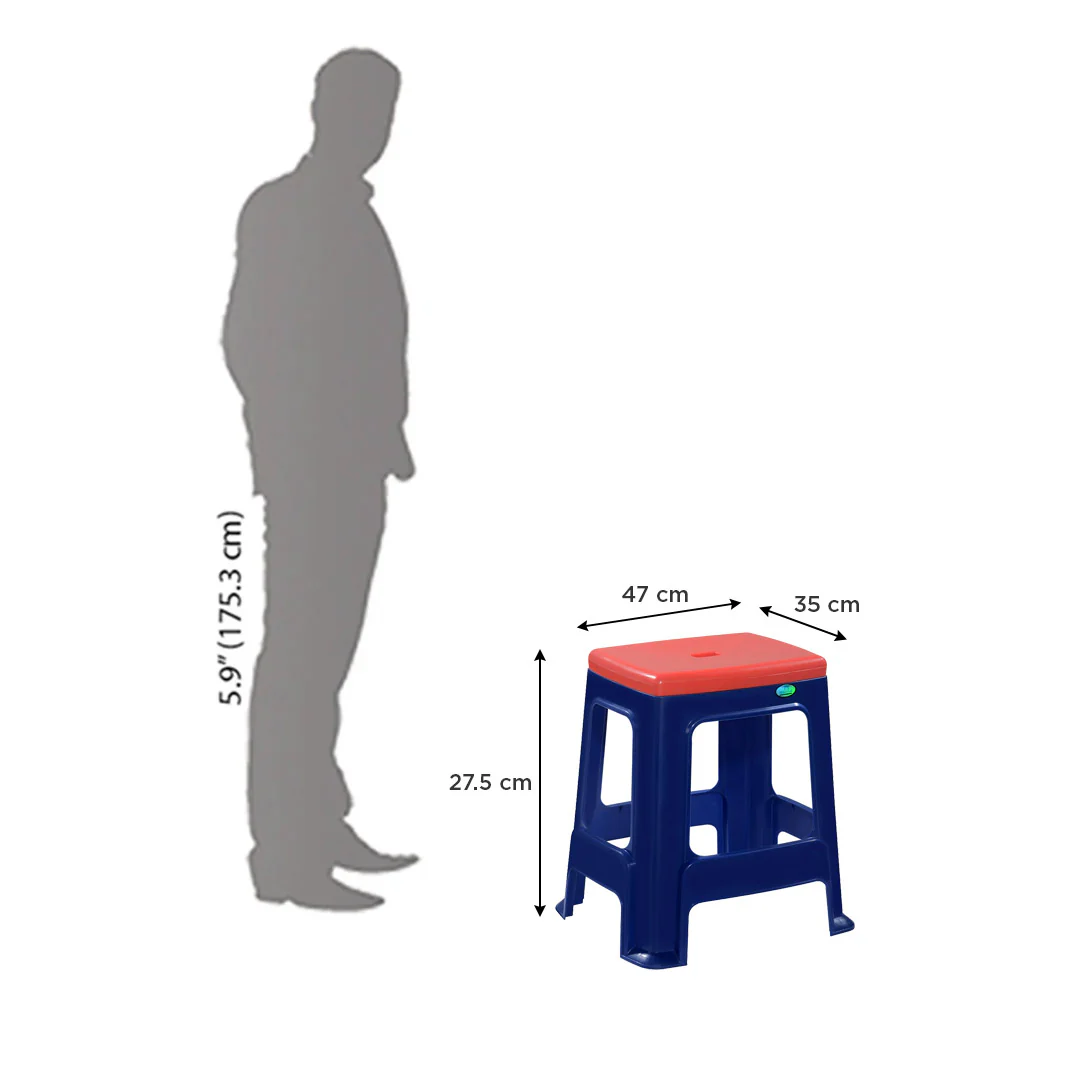Nilkamal Plastic Stool - Image 57