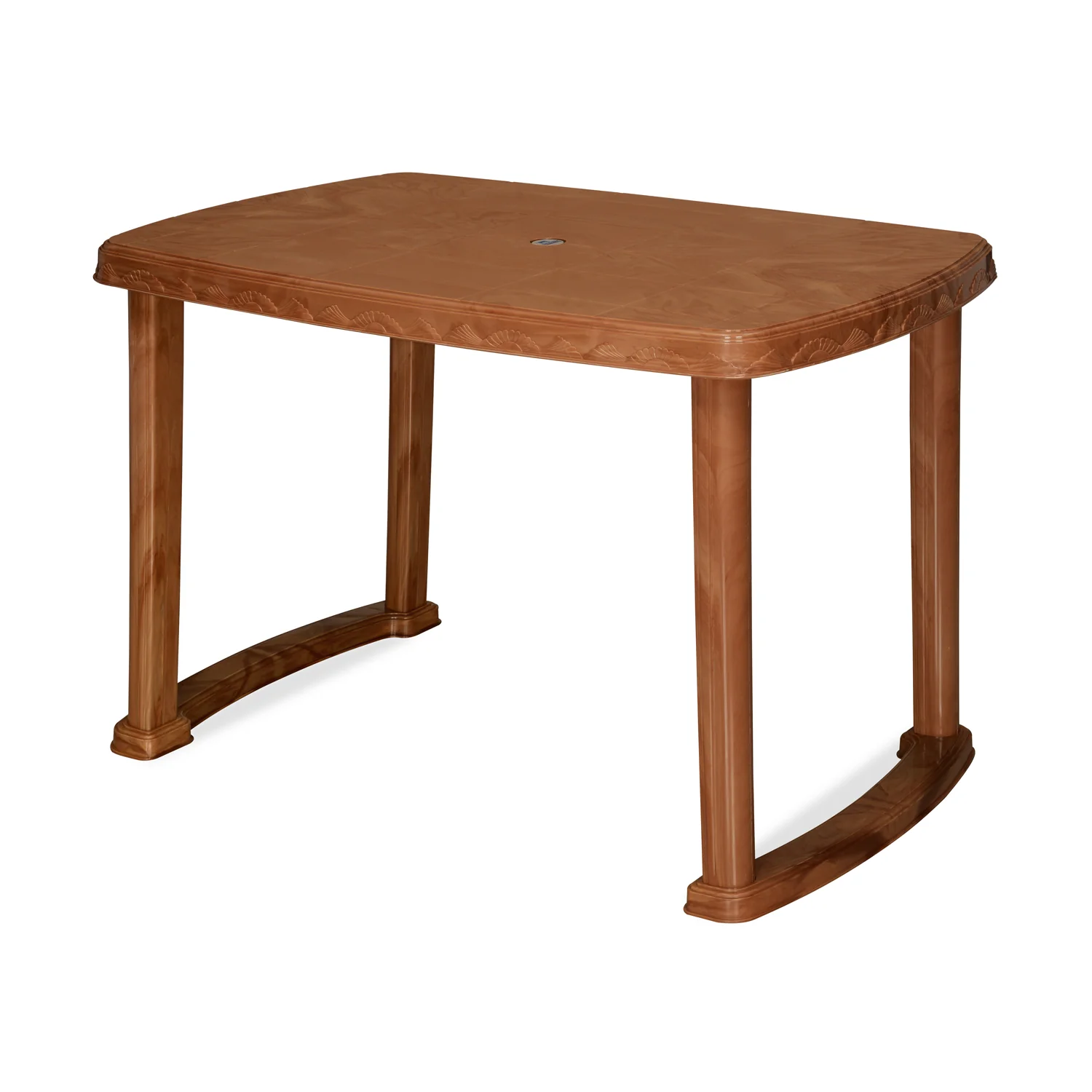 Nilkamal Shahenshah Plastic Rectangular 4 Seater Dining Table Set - Image 7