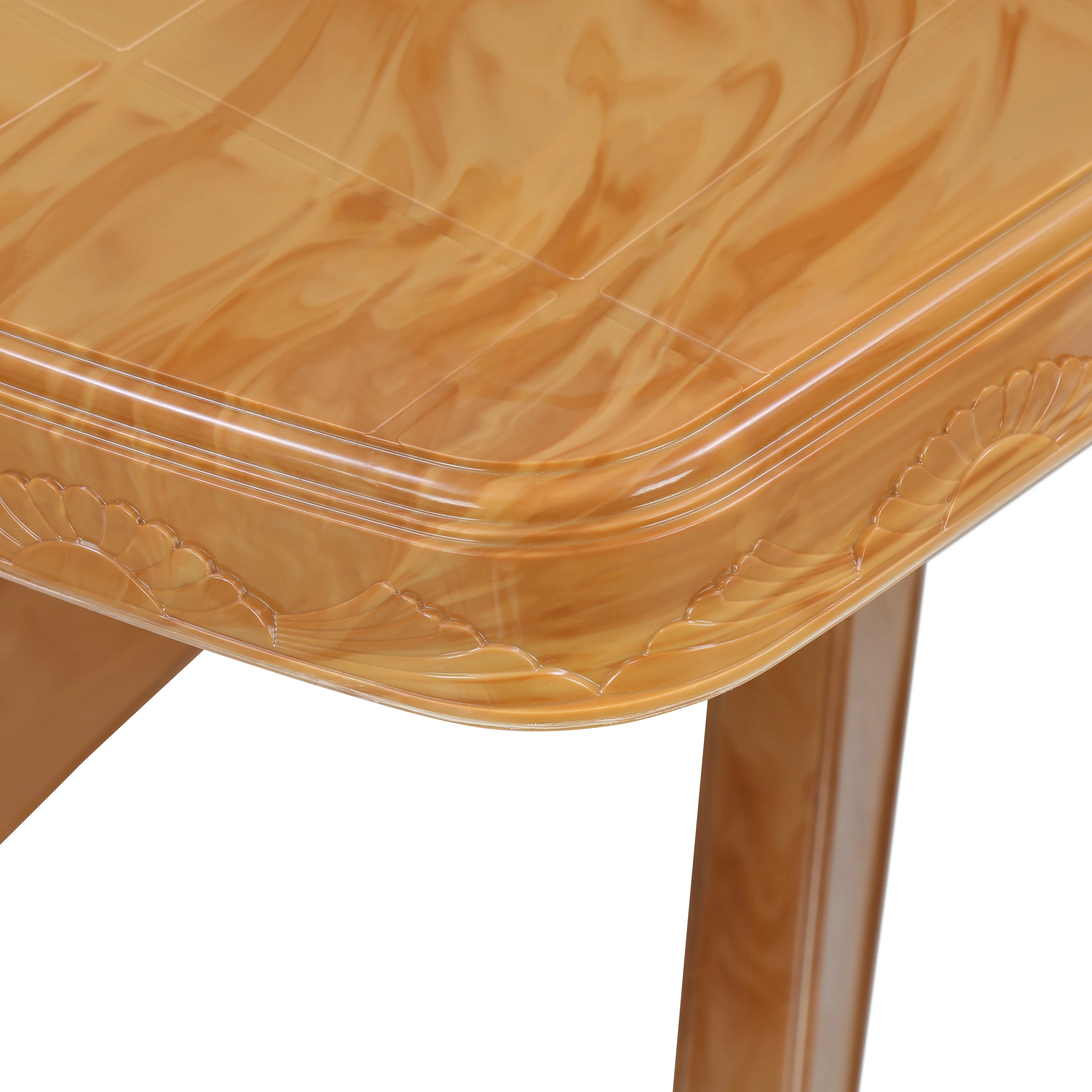 Nilkamal Shahenshah Kross Legged Table (Pear Wood) - Image 5