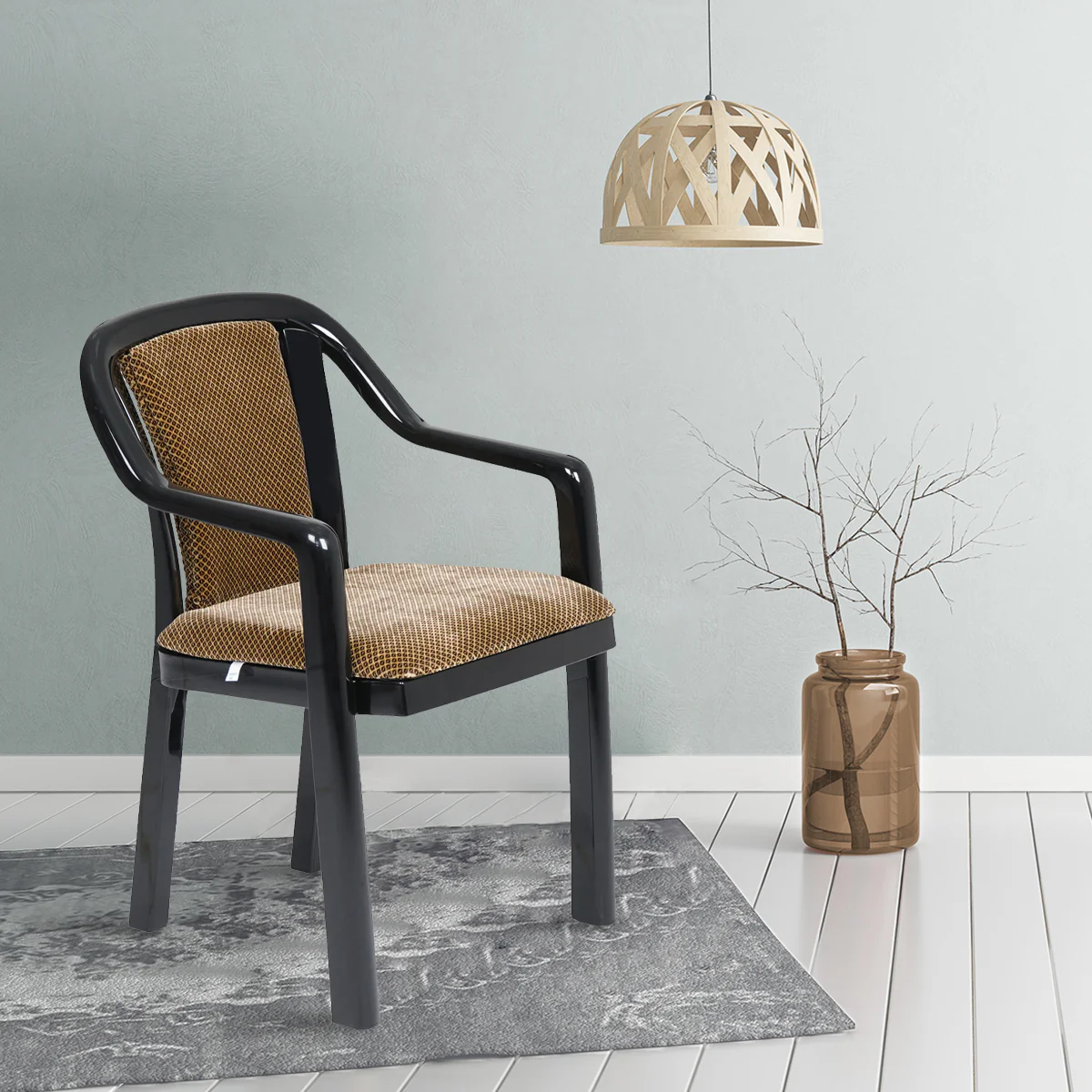 Nilkamal Signature Fabric Arm Chair - Image 13