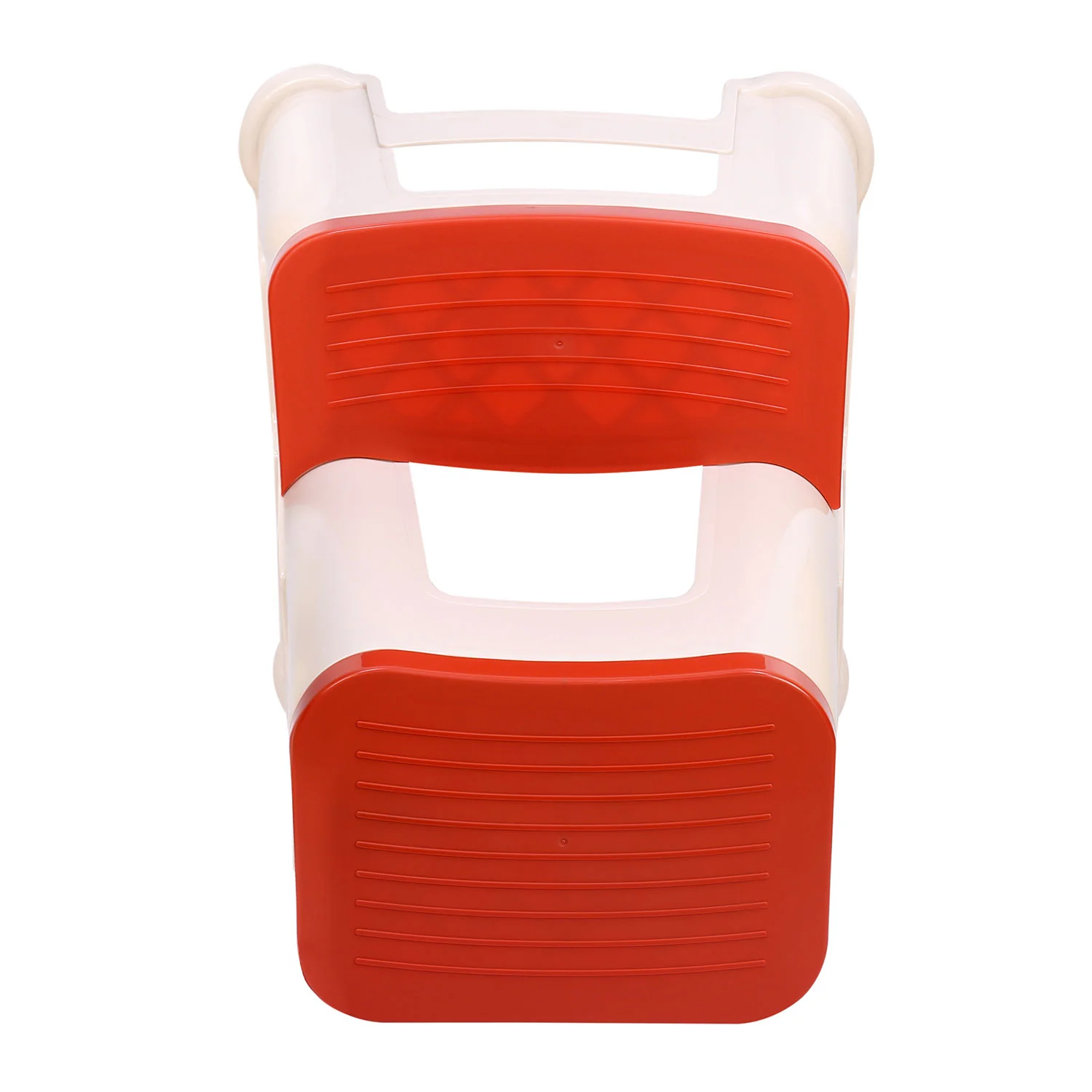 Nilkamal Step Stool 31 (Basket Beach / Coral Red) - Image 8
