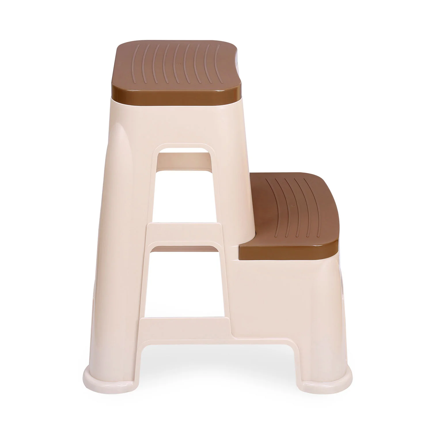 Nilkamal Step Stool 31 (Basket Beach / Rattan Dark Beige) - Image 4