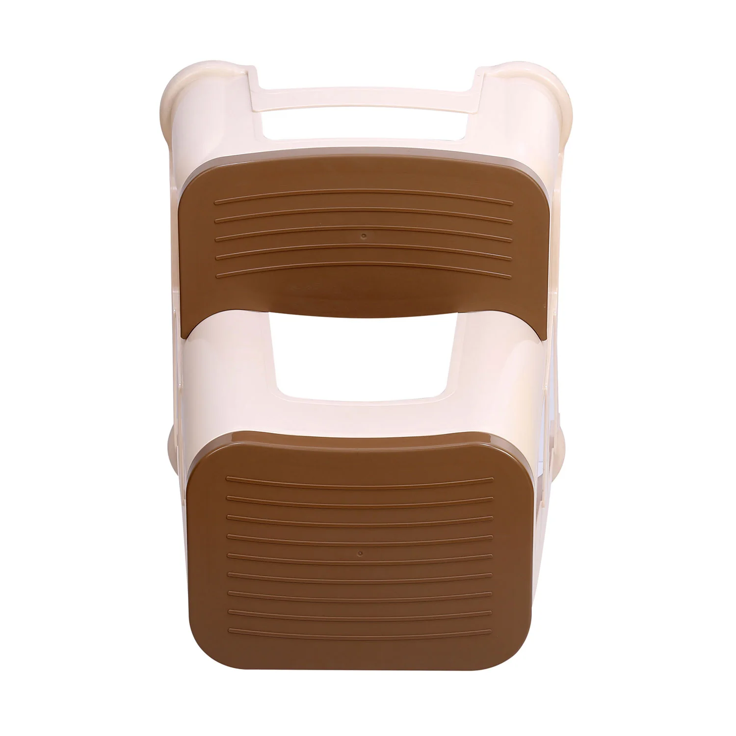 Nilkamal Step Stool 31 (Basket Beach / Rattan Dark Beige) - Image 7