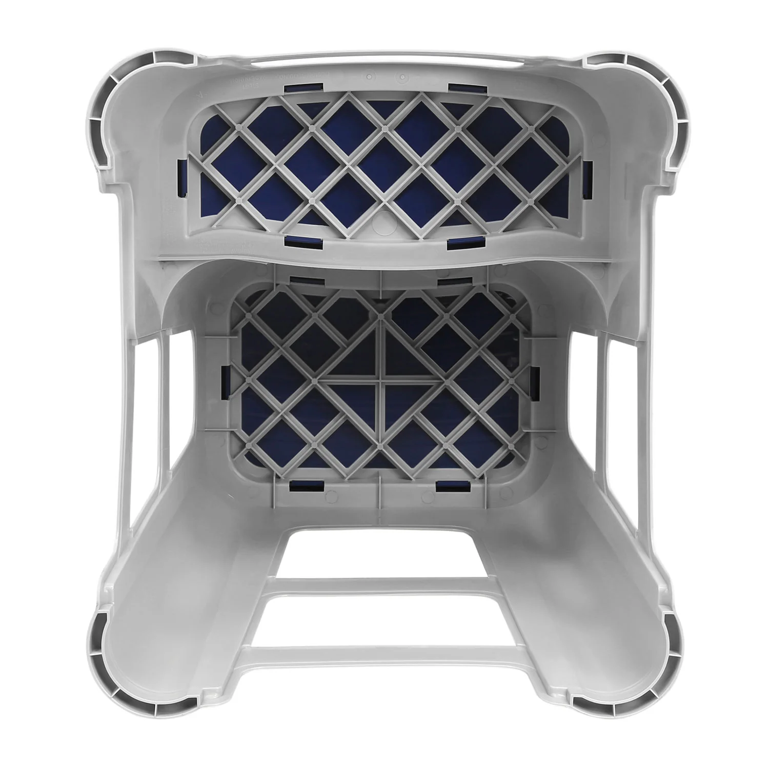 Nilkamal Step Stool 31 (Silk Grey / Cobalt Blue) - Image 9