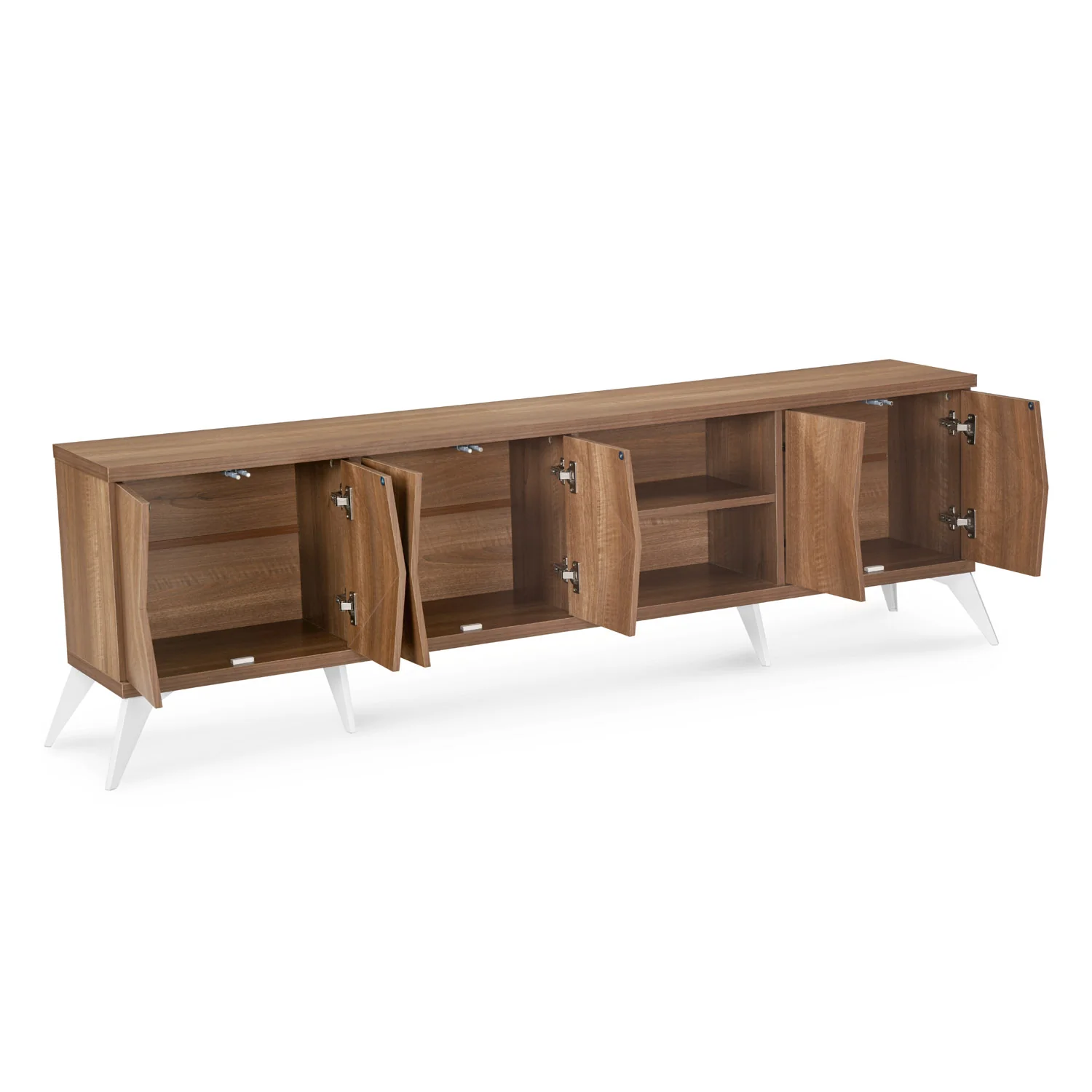 Nilkamal Trixie Wall Unit (Oak) - Image 4