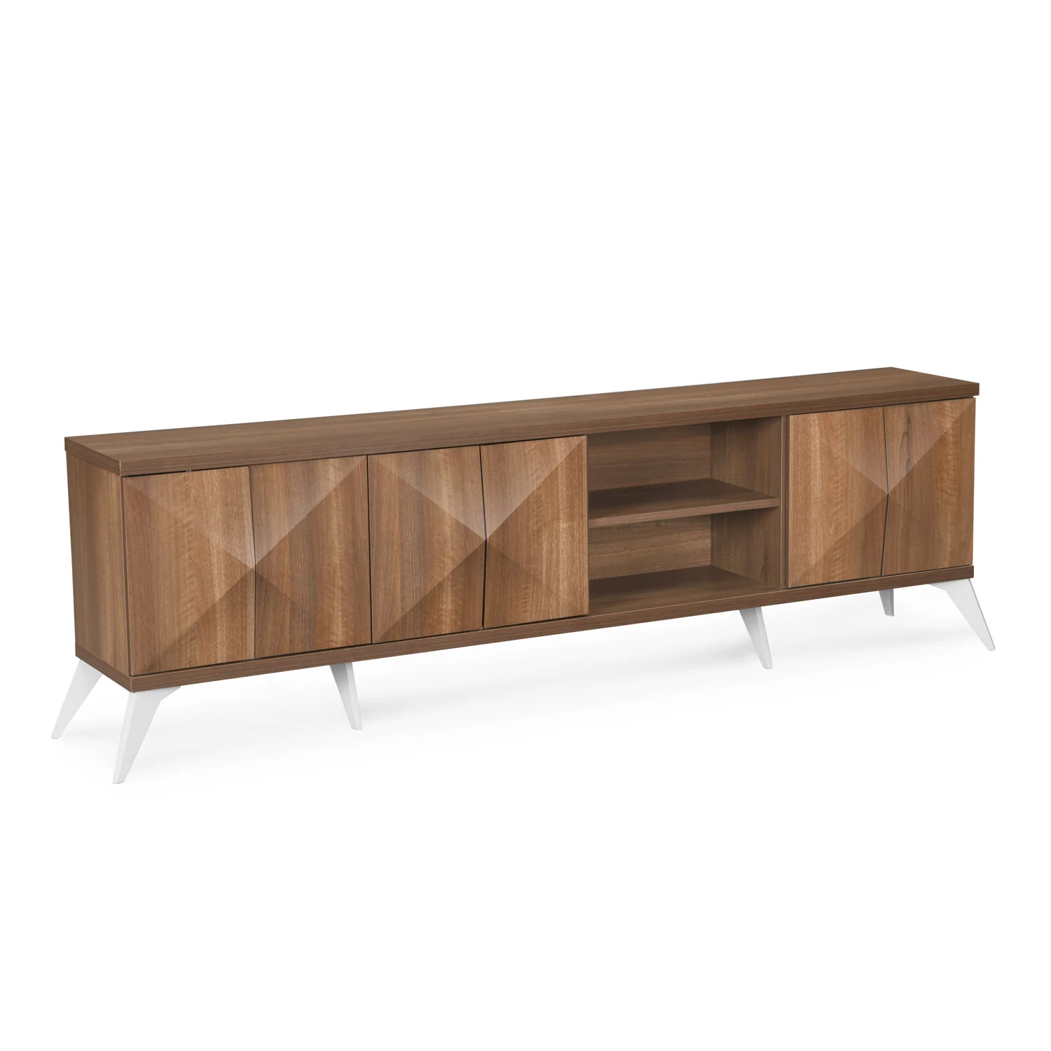 Nilkamal Trixie Wall Unit (Oak) - Image 5