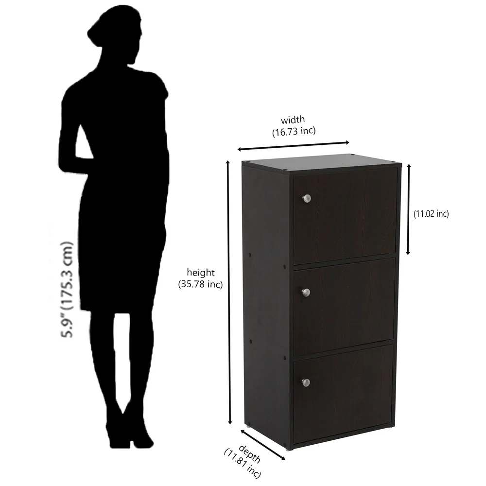 Nilkamal Troy Book Case (New Wenge) - Image 6