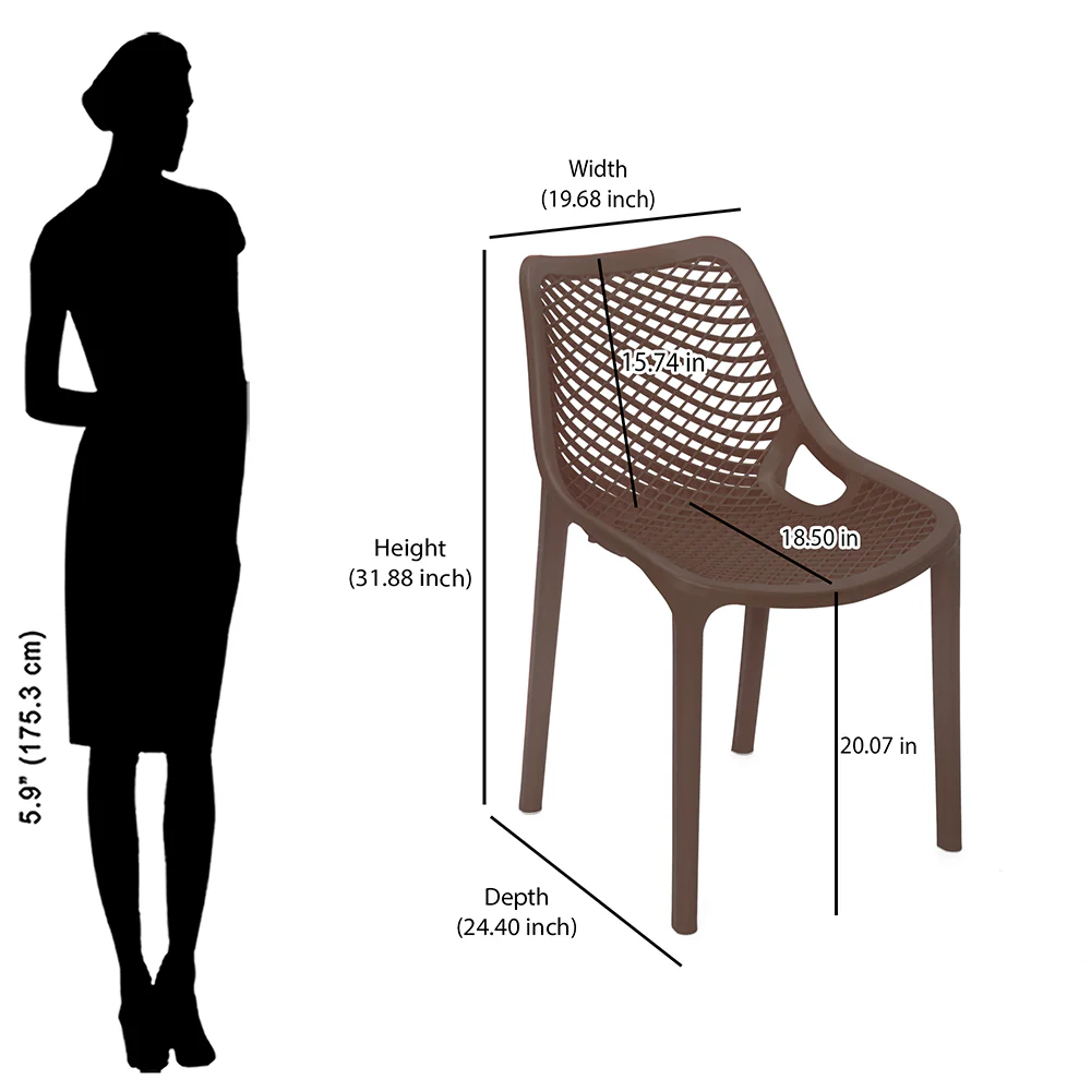 Nilkamal Vento Plastic Chair - Image 20