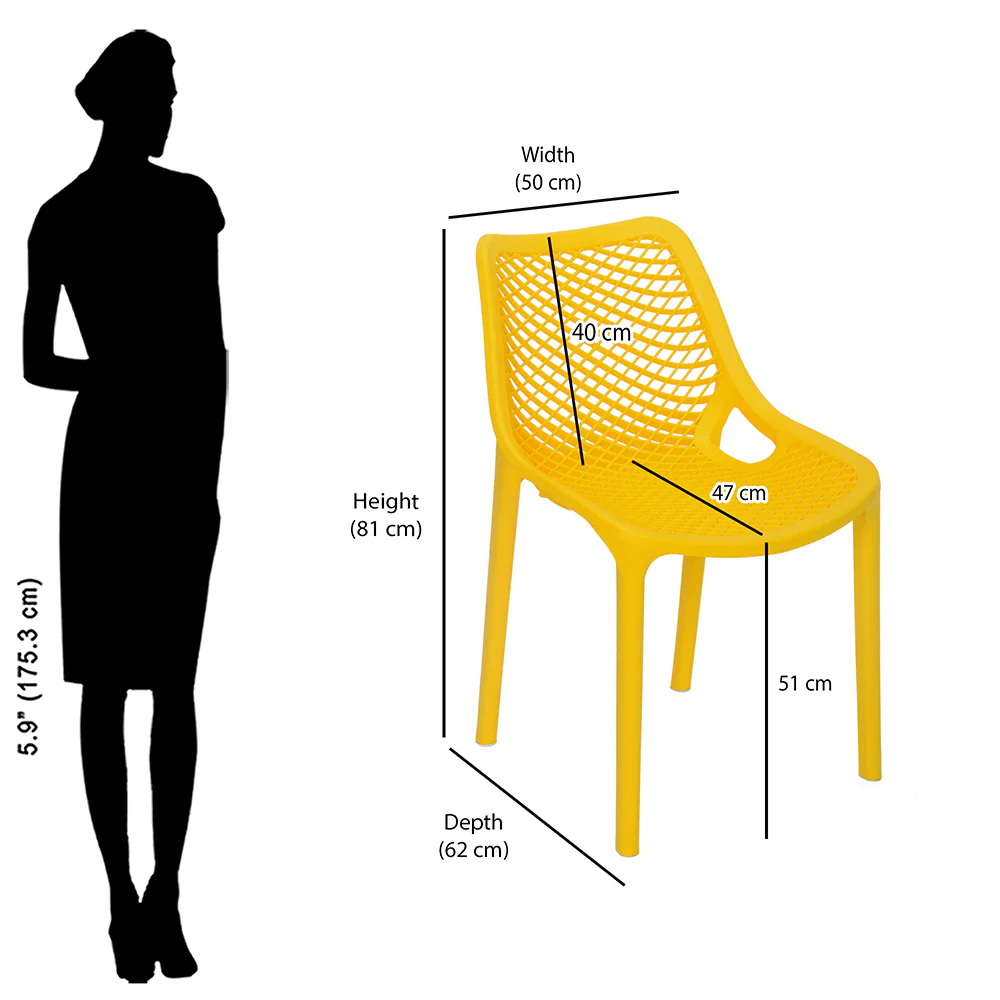 Nilkamal Vento Plastic Chair - Image 28