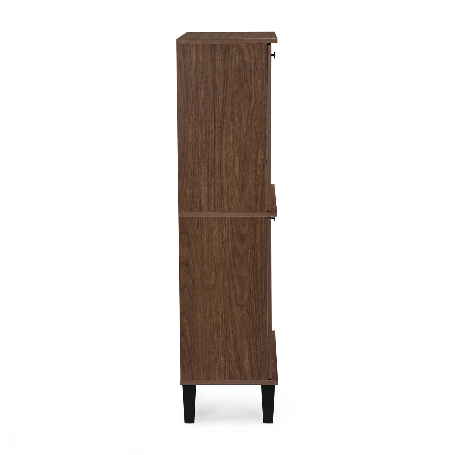 Nilkamal Wildon 4 Door Shoe Rack (Walnut) - Image 6