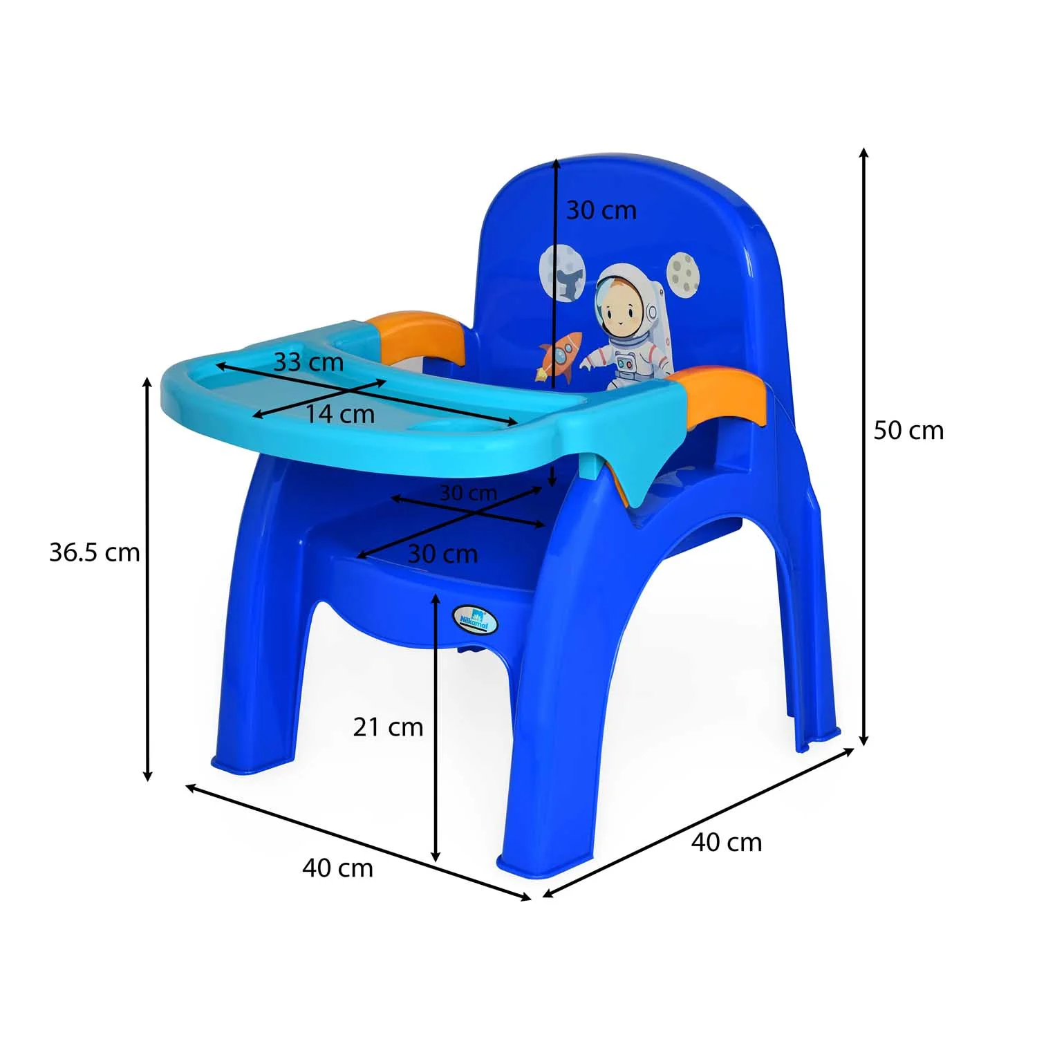 Nilkamal Wonder Baby Chair with Detachable Tray and Cup Holder - Image 18