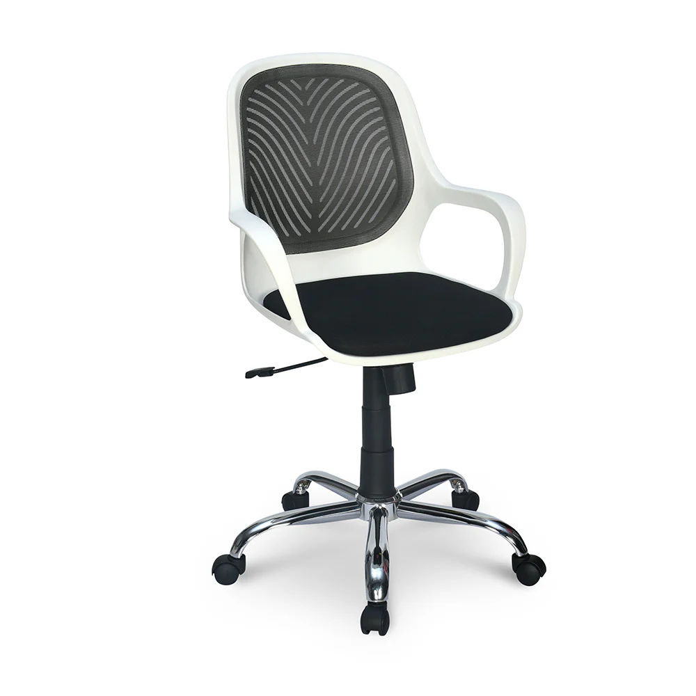 Nilkamal Yaris Mid Back Chrome Base Chair - Image 2